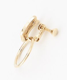 ANY SIS 【2WAY】メタルサークル イヤリング