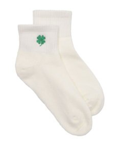 WEGO 刺繍アンクルパイルソックス