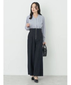 earth music&ecology タックブラウス