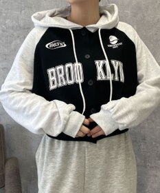 WEGO カレッジカットパーカー