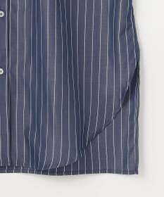 ANY 【洗濯機可・セットアイテム】短丈ベスト×シャツワンピースセット