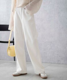 WEGO 【新色追加/美脚/XS～Lサイズ展開】ストレートデニムパンツ