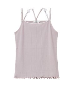 earth music&ecology フラワーモチーフキャミ