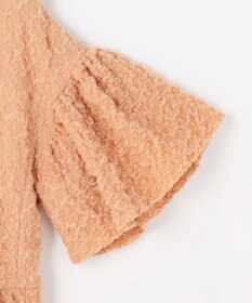 自由区 【カトリエムブーケ】Une forme bosselee ギャザーディテールフェミニンプルオーバー