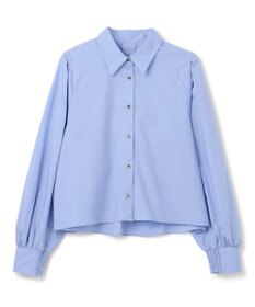 UNFILO L ボリュームスリーブ クロップドシャツ