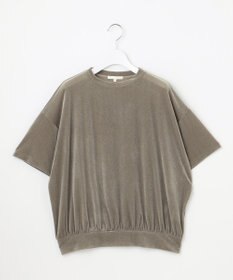 自由区 L 【SHIHOさん着用】シアーベロア カットソー