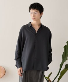 WEGO ルーズシルエットボックスシャツ（LS）