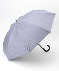 MOONBAT 【ランバン オン ブルー（LANVIN en Bleu）】晴雨兼用日傘　ドットストライプ