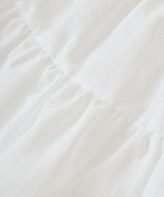 earth music&ecology シアーストライプラップスカート