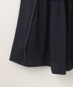 組曲 S 【KUMIKYOKU NAVY】ダブルクロスストレッチ ノーカラーコート