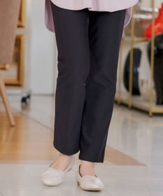 Tiaclasse 【安田美沙子さん着用・新色追加・日本製】すふれ起毛ストレートパンツ