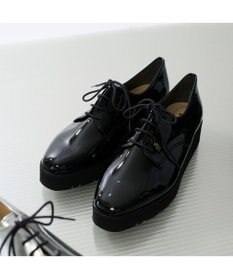 MODE ET JACOMO <carino>【レイン対応】レースアッププラットフォーム
