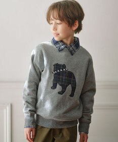 J.PRESS KIDS 【100-130cm】バックブル トレーナー