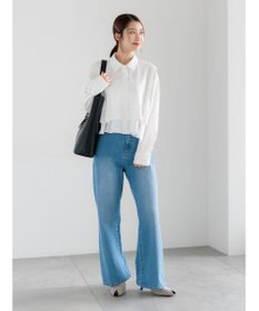 Te chichi ティアードフリルクロップトシャツ