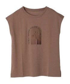 Green Parks フラワーフォトコンパクトプルオーバー