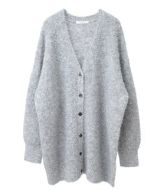 Green Parks ブークレーＶネックミディ丈カーディガン