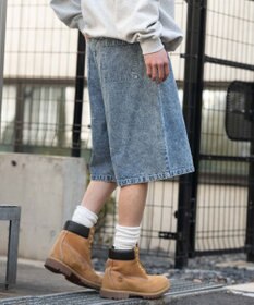 WEGO 【ウエストゴム/SMLサイズ展開】イージーコットンハーフパンツ