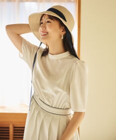 #Newans 〈花乃まりあさんコラボ〉ワイドプリーツワンピース