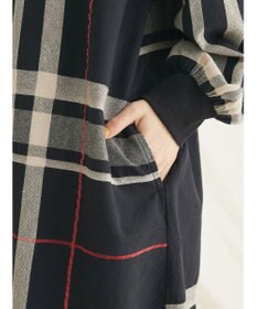 CRAFT STANDARD BOUTIQUE 先染めチェック（大）バンドカラー袖ＲＩＢ　ＯＰ