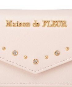 Maison de FLEUR ビジュースタッズプチウォレット