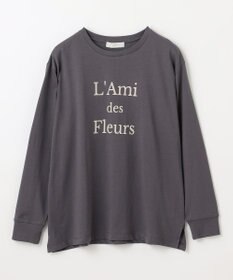 ANY 【洗濯機可】フロッキーロゴロングＴシャツ