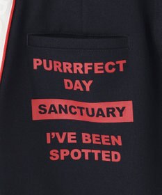 PW CIRCULUS 【WOMEN】【洗える/帯電防止/ストレッチ】ロゴ サイドライン スカート