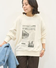 AMERICAN HOLIC News paperスウェット