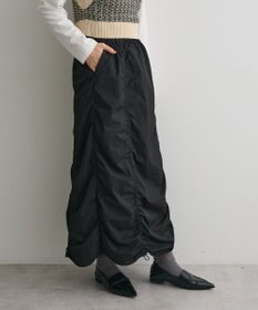 CRAFT STANDARD BOUTIQUE ドロストシャーリングデザインスカート