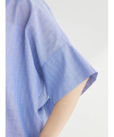 Green Parks 綿麻混スキッパーシャツ