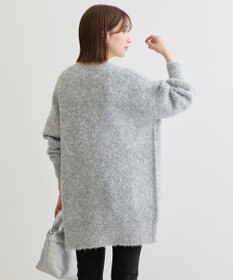 Green Parks ブークレーＶネックミディ丈カーディガン