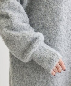 Green Parks ブークレーＶネックミディ丈カーディガン