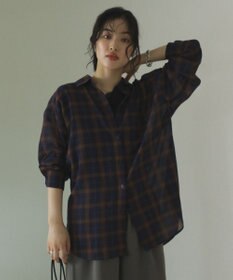 Green Parks カシュクールシアーシャツ