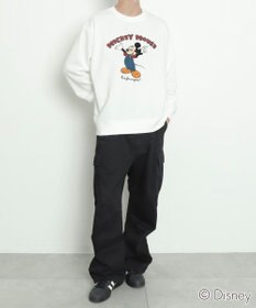 WEGO MICKEYサガラ刺繍スウェット