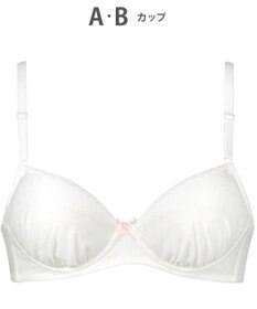 Wing ジュニア ブラジャー Wing Teen やさしくサポート オーガニックコットン混(身生地部) 【STEP3 まるみをおびてきた胸に】 RB2016 ウイング／ワコール