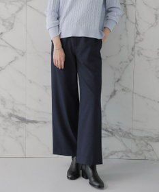 J.PRESS LADIES 【洗える】ツムギート flannel ワイド パンツ