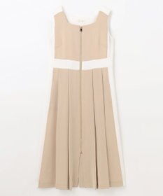 GRACE CONTINENTAL ラインバイカラードレス