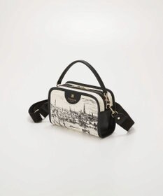TOPKAPI 【TREASURE TOPKAPI】キャンバス プリント ワンハンドル ショルダーバッグ
