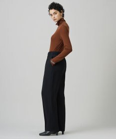 ICB L 【洗える】ライトダブルクロス ストレートパンツ