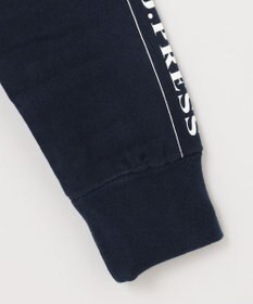 J.PRESS KIDS 【140-170cm】切替×袖プリント 長袖Tシャツ