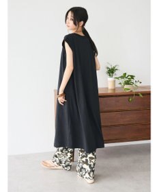 CRAFT STANDARD BOUTIQUE 接触冷感機能性フレンチスリーブワンピース