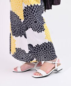 Pointer 日本製 本革スクエアトゥサンダル