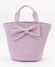 TOCCA RIBBON KNOT CANVASTOTE キャンバストート