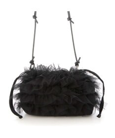 UNBILLION カシュカシュ cachecache / チュールフリルショルダーバッグ