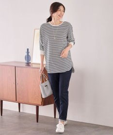 ANY 【ウエストゴム/ストレッチ】ウルトライージーデニムパンツ