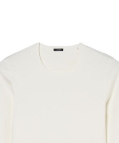 JOSEPH 【FOUNDATIONS】【洗える】シルクストレッチ　ラウンドネックニット