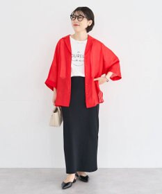 Green Parks 開襟シアーシャツジャケット