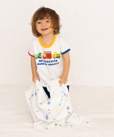 MIKI HOUSE HOT BISCUITS 二重織ガーゼのマルチケット