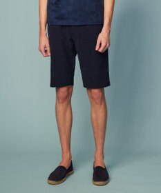 JOSEPH ABBOUD 【ウエストも伸びる！/2WAYストレッチ/清涼】クールサッカー ショーツ