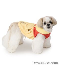 PET PARADISE ディズニー くまのプーさん お顔 ポケットクール タンクトップ 小型犬