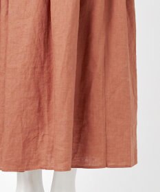 23区 S 【GOLD LABEL】ノーザンリネン バックリボン フレア ワンピース